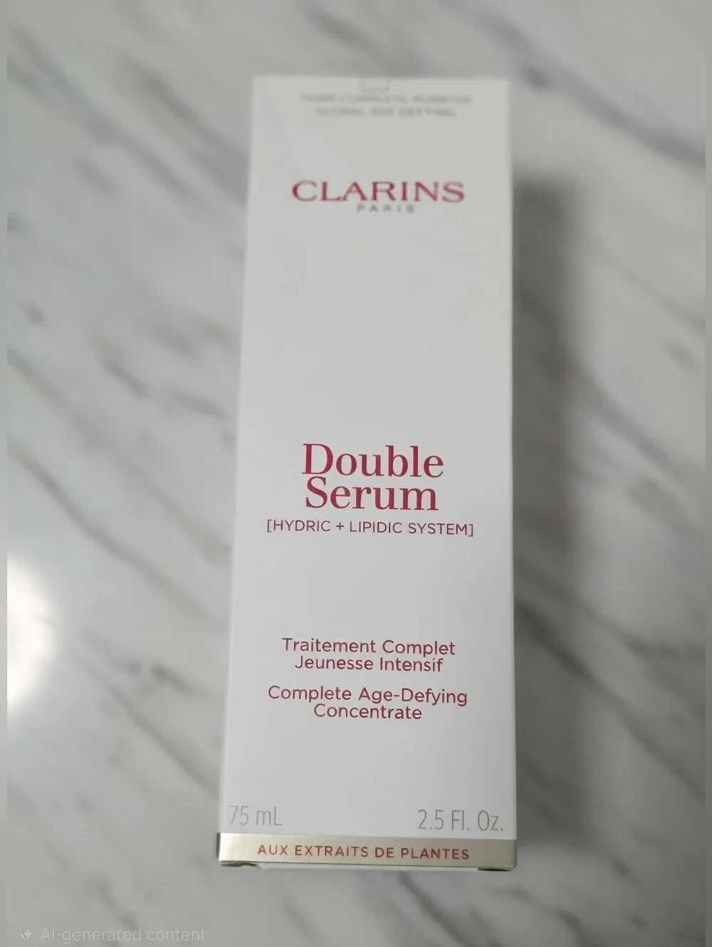 CLARINS DOUBLE SERUM® - Anti- Aging + Anti-Wrinkle Serum